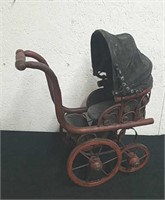 Looks vintage 14x 16-in baby buggy