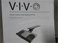 Vivo Silver Under-desk keyboard tray