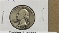 1942 silver Quarter