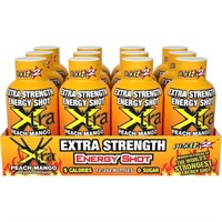 12X2 OZ Xtra Energy Shots Extra Strength - 06/2027