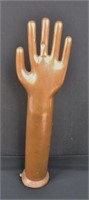 Antique Copper Glove Mold