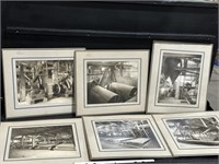 VINTAGE B&W MILL PICTURES
