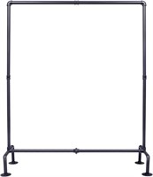 Oropy Industrial Pipe Clothing Rack Free Standing
