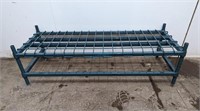 GREEN WIRE DUNNAGE RACK, 48" X 18"