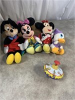 Disney, plush characters and vintage metal