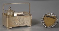 Two various sterling silver miniatures