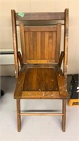 Wooden Folding Chair