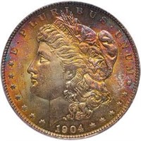 $1 1904-O PCGS MS67 CAC