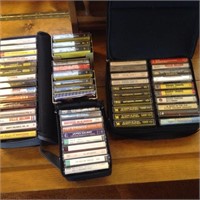 Lot of Vintage Cassette tapes as seen