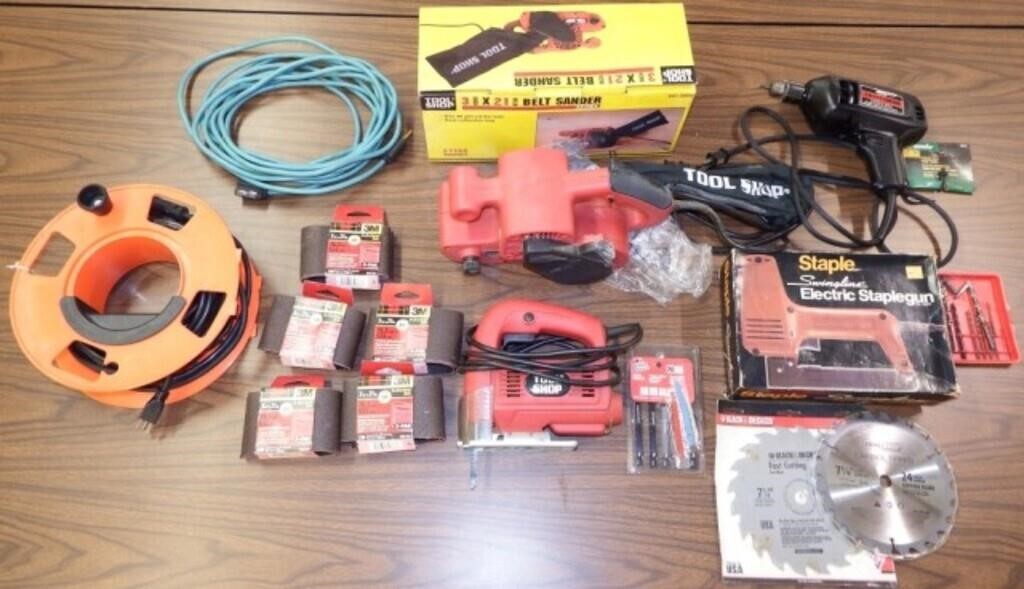 Power Tools, Extension Cords & More