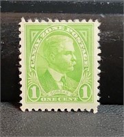 1928-40 Gorgas flat, 1c Green CZ