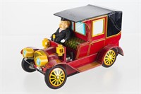 Tin Litho Old Timer Car, Battery Operated