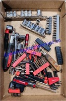 Lot of Drill and Wrench Bits