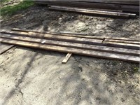 9 - used 2"x4"x14' long dimension lumber.