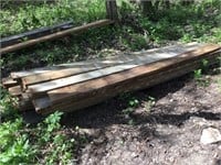 Approximately 30 - used 2"x8"x11' long dimension