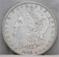 1890 Morgan Silver Dollar.