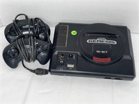 SEGA GENESIS GAMING CONSOLE WITH 2 CONTROLLERS