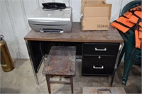 DESK & PRINTER