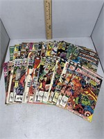 Fifty-Four ~ Marvel 60-Cent Comic Books Including