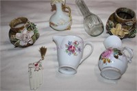 Misc Vase And Pitcher Lot
