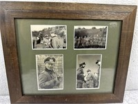 Framed Grouping Of 4 German WWII Photographs