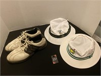 Golf Shoes (10), Golf Hats (1) Masters