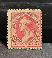 U.S. 2c used stamp