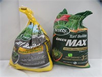 BAG SCOTTS GREEN MAX TURF BUILDER & OPEN WEED FEED