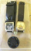 Set of 2 Disney Watches and Disney Pin