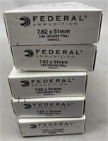 100 rnds. Federal 7.62x51