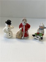 Set of 3 Goebel Christmas Figurines
