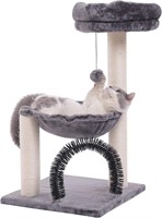 27.8 HOOPET Cat Tree, Scratching Posts - Grey