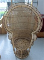 Retro Wicker Chair c1970's