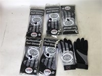 6 Pairs - Cut Resistant Work Gloves Size Small