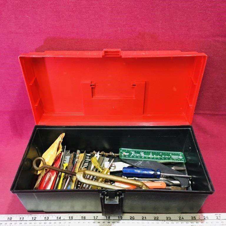 Toolbox With Assorted Tools