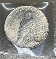 Silver U.S. Peace 1oz 1 Dollar 1923 B4 Dennis Ecke