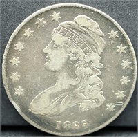 1835 bust half dollar