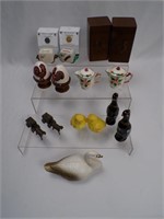 Assorted Salt and Pepper shakers