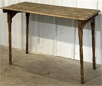 Antique Wooden Folding Table