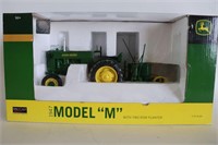 JOHN DEERE 1947 MODEL M WITH TWO ROW PLANTER