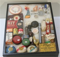 Shadow Box Vintage Items