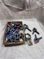 Approx. 15 Clamps various Sizes