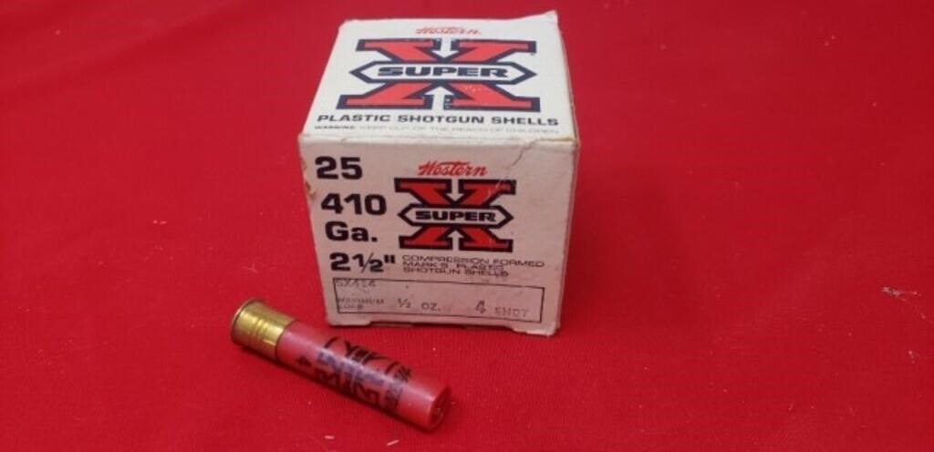 Western 410ga. 4shot 19round Ammo