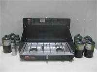 Coleman Grill W/Propane Tanks Untested See Info