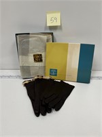 Stix Baer & Fuller Leather Gloves w/ Original Box