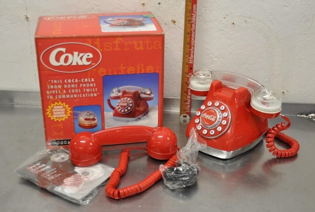 Collectible Coke phone, see pics