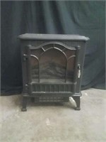 Electric Fireplace Heater, 25" x 21" x 9"