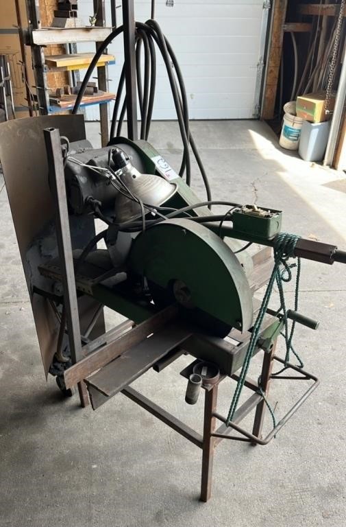 Shopbuilt Heavy Duty 220V Cut Off Saw. #LYS