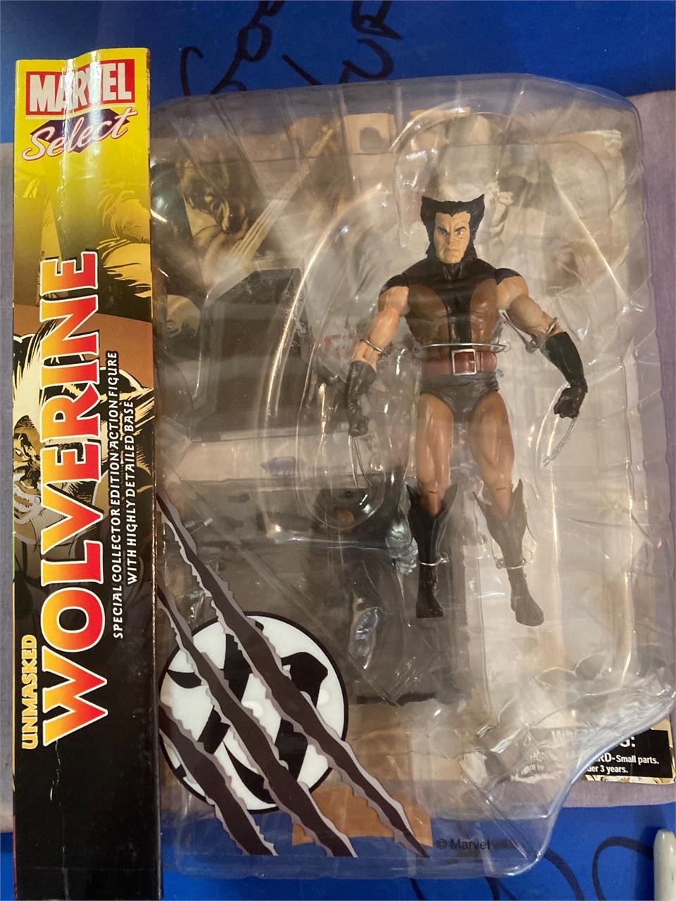 Marvel Unmasked Wolverine Action Figure