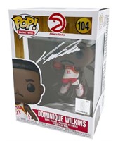 Dominique Wilkins Autographed Atlanta Hawks Funko